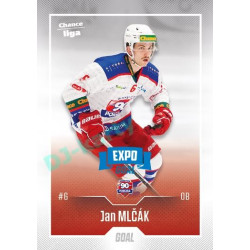 2022/23 Goal Cards Chance Liga 2. série #359 Jan Mlčák Expo Blue x/4
