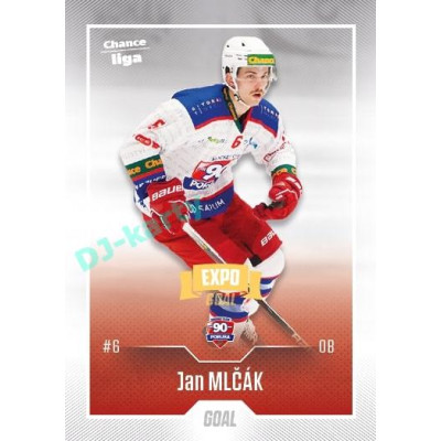 2022/23 Goal Cards Chance Liga 2. série #359 Jan Mlčák Expo