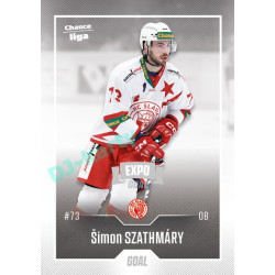 2022/23 Goal Cards Chance Liga 2. série #306 Šimon Szathmáry Expo Ostrava SILVER 1of2
