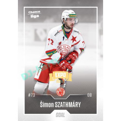 2022/23 Goal Cards Chance Liga 2. série #306 Šimon Szathmáry Expo Ostrava GOLD 1of2