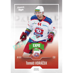 2022/23 Goal Cards Chance Liga 2. série #361 Tomáš Voráček Expo Green x/4