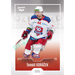 2022/23 Goal Cards Chance Liga 2. série #361 Tomáš Voráček Expo Ostrava SILVER 1of2