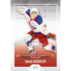 2022/23 Goal Cards Chance Liga 2. série #362 Jakub Koudelný Expo Ostrava SILVER 1of2