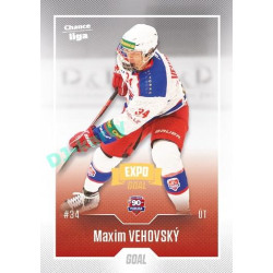 2022/23 Goal Cards Chance Liga 2. série #364 Maxim Vehovský Expo