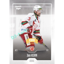 2022/23 Goal Cards Chance Liga 2. série #307 Jan Kern Expo