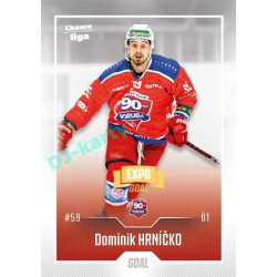 2022/23 Goal Cards Chance Liga 2. série #366 Dominik Hrníčko Expo