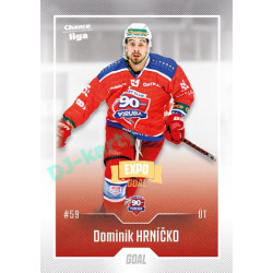 2022/23 Goal Cards Chance Liga 2. série #366 Dominik Hrníčko Expo Ostrava GOLD 1of2