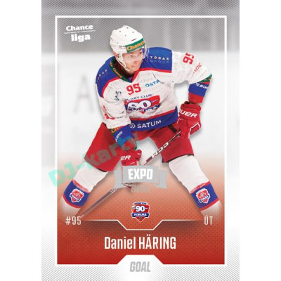 2022/23 Goal Cards Chance Liga 2. série #370 Daniel Häring Expo Ostrava SILVER 1of2
