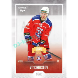 2022/23 Goal Cards Chance Liga 2. série #371 Vít Christov Expo
