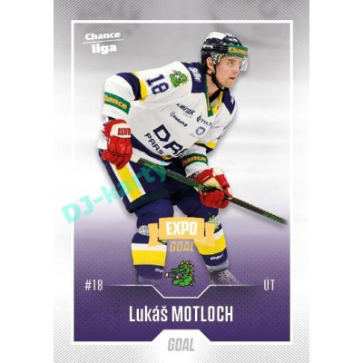 2022/23 Goal Cards Chance Liga 2. série #377 Lukáš Motloch Expo