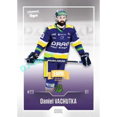 2022/23 Goal Cards Chance Liga 2. série #380 Daniel Vachutka Expo