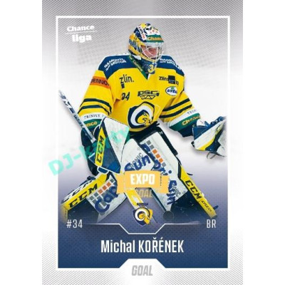 2022/23 Goal Cards Chance Liga 2. série #386 Michal Kořének Expo