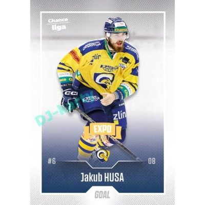 2022/23 Goal Cards Chance Liga 2. série #387 Jakub Husa Expo