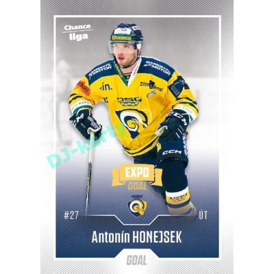 2022/23 Goal Cards Chance Liga 2. série #394 Antonín Honejsek Expo