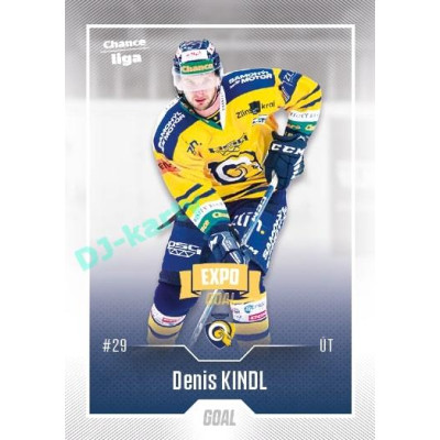 2022/23 Goal Cards Chance Liga 2. série #395 Denis Kindl Expo