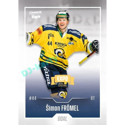 2022/23 Goal Cards Chance Liga 2. série #396 Šimon Frömel Expo
