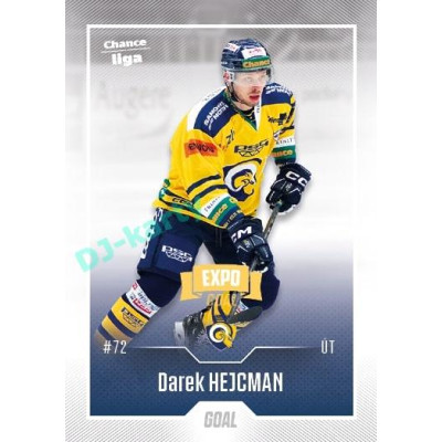 2022/23 Goal Cards Chance Liga 2. série #398 Darek Hejcman Expo