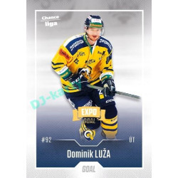 2022/23 Goal Cards Chance Liga 2. série #400 Dominik Luža Expo