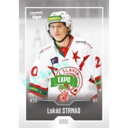 2022/23 Goal Cards Chance Liga 2. série #311 Lukáš Strnad Expo Green x/4