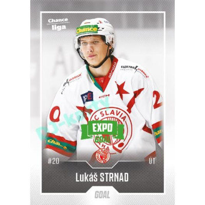 2022/23 Goal Cards Chance Liga 2. série #311 Lukáš Strnad Expo Green x/4