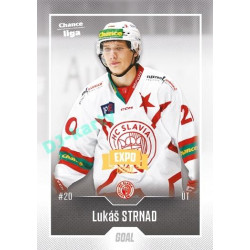 2022/23 Goal Cards Chance Liga 2. série #311 Lukáš Strnad Expo