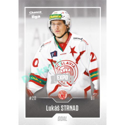 2022/23 Goal Cards Chance Liga 2. série #311 Lukáš Strnad Expo Ostrava SILVER 1of2