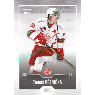2022/23 Goal Cards Chance Liga 2. série #314 Tomáš Pšenička Expo Ostrava SILVER 1of2