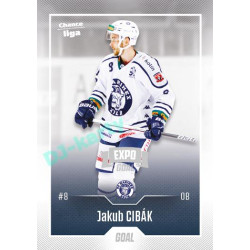 2022/23 Goal Cards Chance Liga 2. série #316 Jakub Cibák Expo Ostrava SILVER 1of2