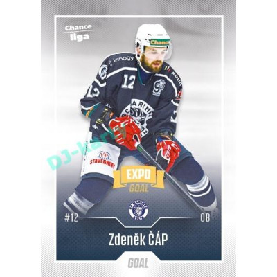 2022/23 Goal Cards Chance Liga 2. série #317 Zdeněk Čáp Expo