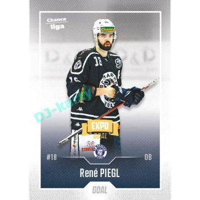 2022/23 Goal Cards Chance Liga 2. série #318 René Piegl Expo