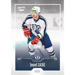 2022/23 Goal Cards Chance Liga 2. série #319 Josef Zajíc Expo Ostrava SILVER 1of2