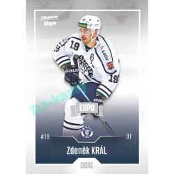 2022/23 Goal Cards Chance Liga 2. série #323 Zdeněk Král Expo Ostrava SILVER 1of2