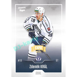 2022/23 Goal Cards Chance Liga 2. série #323 Zdeněk Král Expo Ostrava GOLD 1of2