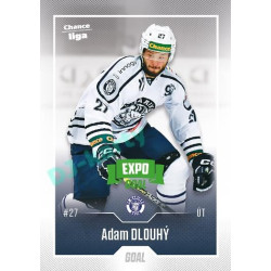 2022/23 Goal Cards Chance Liga 2. série #325 Adam Dlouhý Expo Green x/4