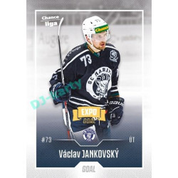 2022/23 Goal Cards Chance Liga 2. série #326 Václav Jankovský Expo