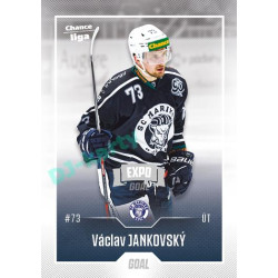 2022/23 Goal Cards Chance Liga 2. série #326 Václav Jankovský Expo Ostrava SILVER 1of2