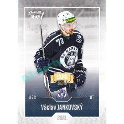 2022/23 Goal Cards Chance Liga 2. série #326 Václav Jankovský Expo Ostrava GOLD 1of2