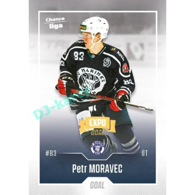 2022/23 Goal Cards Chance Liga 2. série #327 Petr Moravec Expo