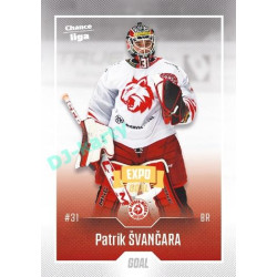 2022/23 Goal Cards Chance Liga 2. série #329 Patrik Švančara Expo