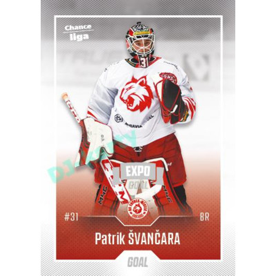 2022/23 Goal Cards Chance Liga 2. série #329 Patrik Švančara Expo Ostrava SILVER 1of2