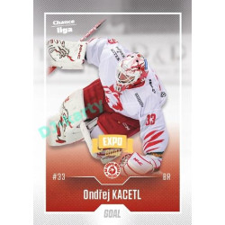 2022/23 Goal Cards Chance Liga 2. série #330 Ondřej Kacetl Expo