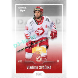 2022/23 Goal Cards Chance Liga 2. série #335 Vladimír Svačina Expo