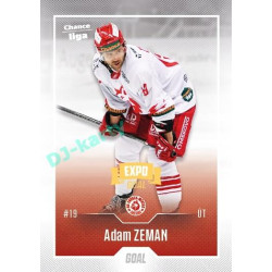 2022/23 Goal Cards Chance Liga 2. série #337 Adam Zeman Expo
