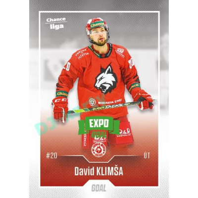 2022/23 Goal Cards Chance Liga 2. série #338 Expo Green x/4
