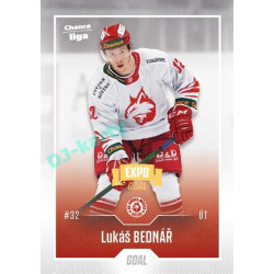 2022/23 Goal Cards Chance Liga 2. série #340 Lukáš Bednář Expo