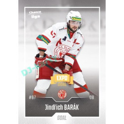2022/23 Goal Cards Chance Liga 2. série #305 Jindřich Barák Expo