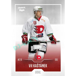 2022/23 Goal Cards Chance Liga 2. série #346 Vít Kaštánek Expo Ostrava SILVER 1of2