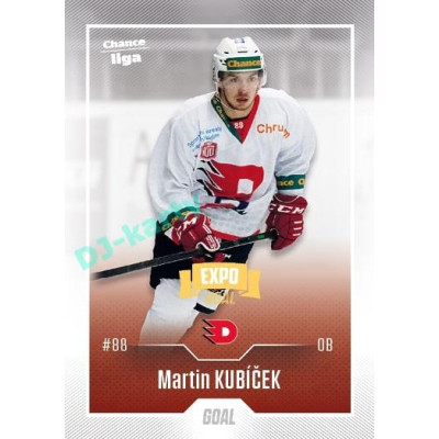 2022/23 Goal Cards Chance Liga 2. série #348 Martin Kubíček Expo
