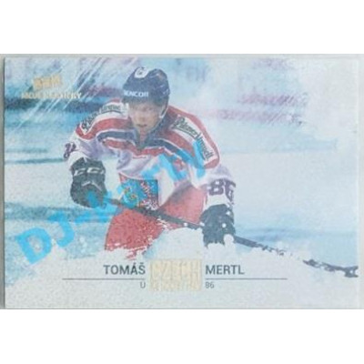 2017/18 MK reprezentace Tomáš Mertl #24 5/5 Gold Rainbow