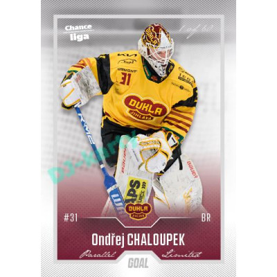 2022/23 Goal Cards Chance Liga Update #401 Ondřej Chaloupek Silver 1 of 60